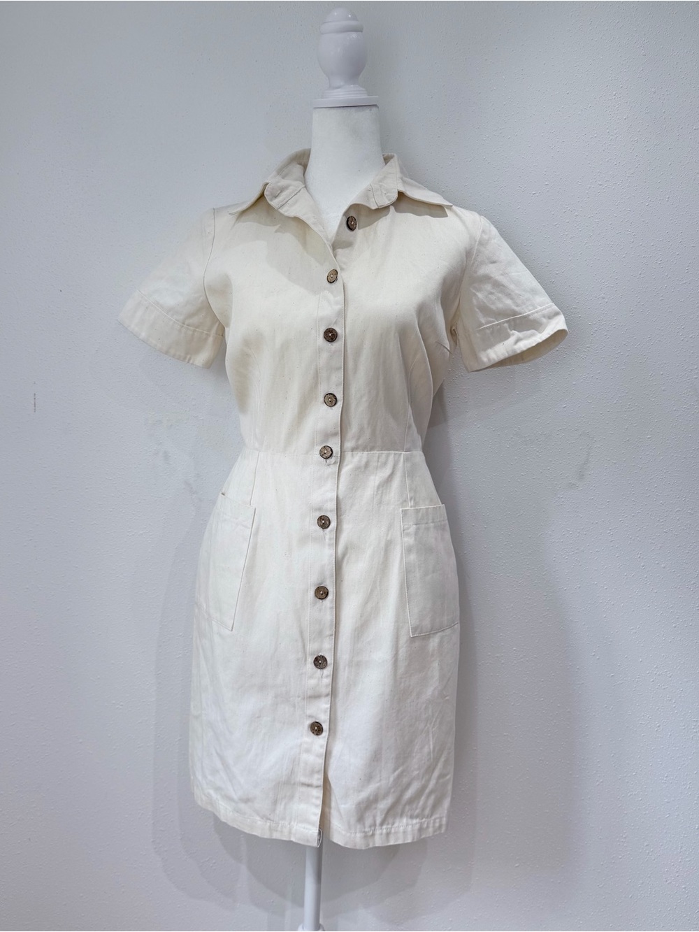 Vintage White Mini Dress